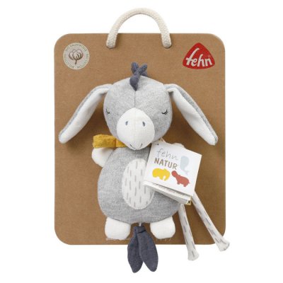 Baby Fehn hrací hračka FehnNatur 2.0 - Oslík - obrázek