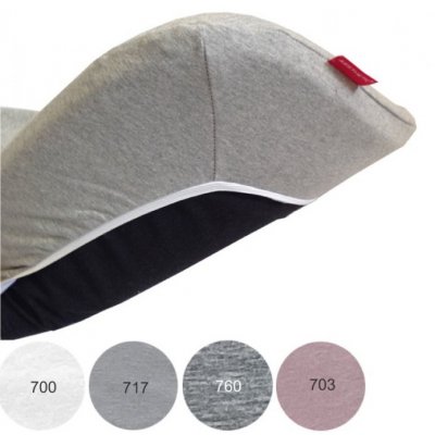 Aesthetic prostěradlo do kočárku/košíku 32 x 75 cm - bavlněný úplet - Bílá