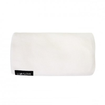 Lullalove lehká bambusová dečka 90 x 90 cm - Kokosová