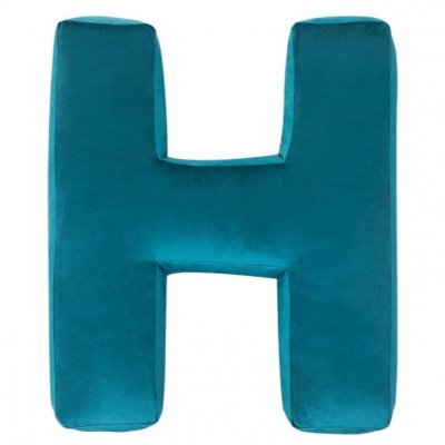 Betty´s Home sametové písmeno H - Emerald