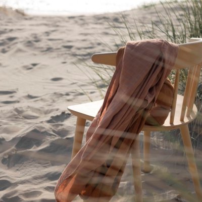 Baby Bello plenka Swaddle 120 x 120 cm - Desert Rose - obrázek