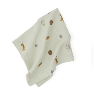 Oyoy mušelínové plenky 3 ks - Tiger Green - obrázek