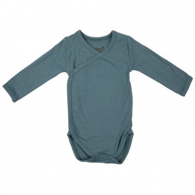 Timboo body s dlouhým rukávem Newborn - Marin, vel. 50/56