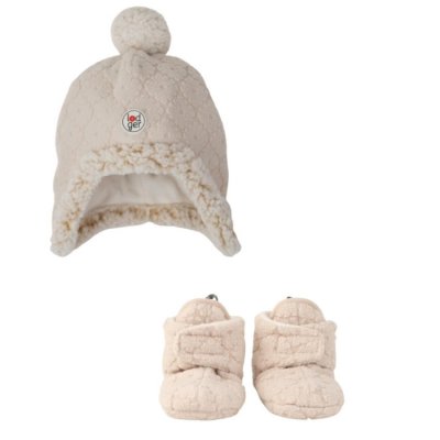 Lodger novorozenecký zimní set Folklore Fleece Birch - 3 - 6 měsíců