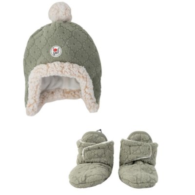 Lodger novorozenecký zimní set Folklore Fleece Elm - 3 - 6 měsíců