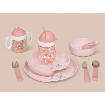 Little Dutch dětská miska - Květiny a motýli - obrázek