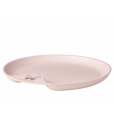 Little Dutch dětský talíř - Květiny a motýli - obrázek