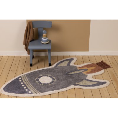 Little Dutch koberec Raketa - 80 x 130 cm - obrázek