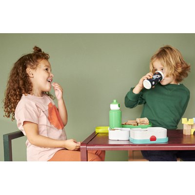 Little Dutch Láhev na pití se šroubovacím víčkem 300 ml - Námořnický záliv - obrázek