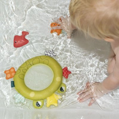 Baby Fehn Splash & Play síťka na ryby žába - obrázek
