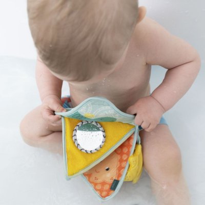 Baby Fehn Splash & Play knížka do vody ponorka - obrázek
