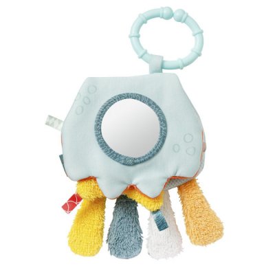 Baby Fehn Splash & Play knížka do vody chobotnice - obrázek