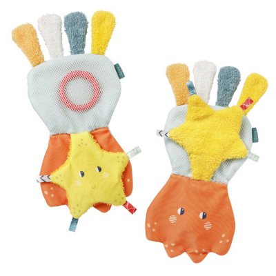 Baby Fehn Splash & Play knížka do vody chobotnice - obrázek