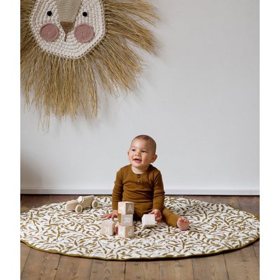 Toddlekind Organic Luxe Mat Hrací deka - Sand Castle - obrázek
