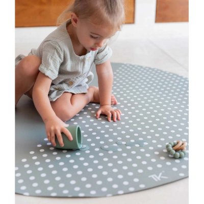 Toddlekind Splat Mat Podložka - Spotted Moss 105 cm - obrázek