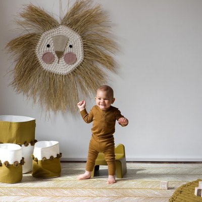 Toddlekind úložný koš Large - Sand Castle