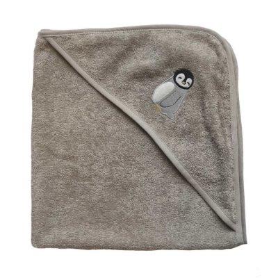 Petú Petú Mano osuška s kapucí - Penguin