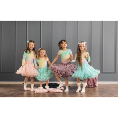 Manufaktura Falbanek tylová sukně PettiSkirt Aqua - Vel. 0 - 6 m - obrázek