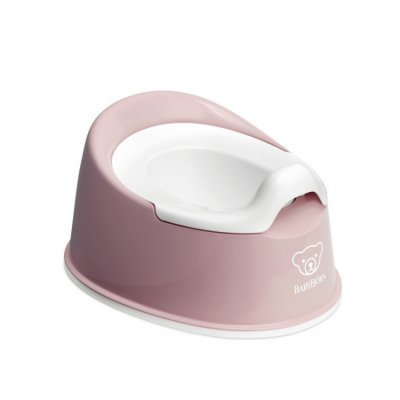 BabyBjörn nočník Smart Potty - Powder Pink/White