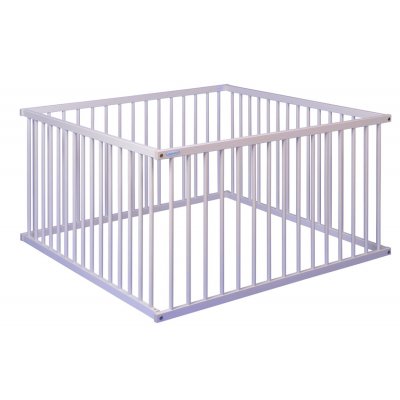 Puppolina ohrádka 150 x 150 cm - Transparentní bílá