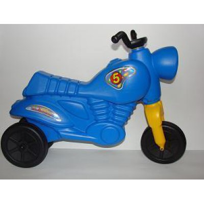 Teddies Odrážedlo motorka Classic  - Modrá