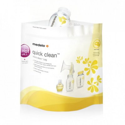 Medela Quick Clean sterilizační sáčky do mikrovlnné trouby 5 ks - obrázek