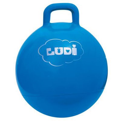 Ludi Skákací míč 45 cm  - Modrý