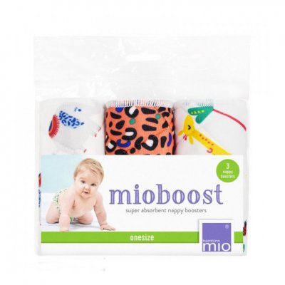Bambino Mio absorbční vložky Mioboost 3 ks - Safari Spots