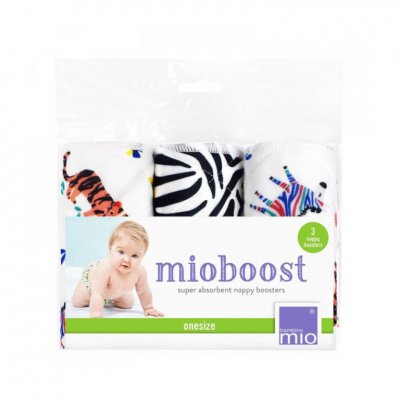 Bambino Mio absorbční vložky Mioboost 3 ks - Savanna Stripes