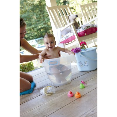BéBé Jou Bébé Bubble koupací kyblík - Transparent - obrázek