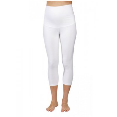 Rialto Baby 3/4 těhotenské legíny Ardy bílé - 38 - obrázek