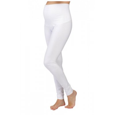 Rialto Baby těhotenské legíny Eligarry bílé - 38 - obrázek