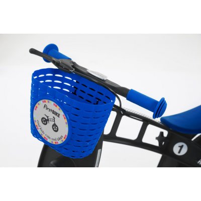 First Bike košík na řidítka - Modrý
