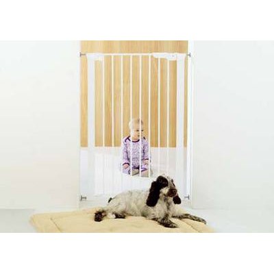 BabyDan Pet Gate zábrana vysoká NEW (Premier vysoká) - Bílá 73-80 cm