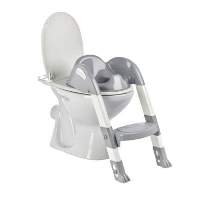 Thermobaby židlička na WC Kiddyloo - Grey Charm