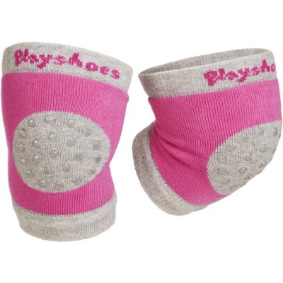 Playshoes nákoleníky - Růžovo-šedé