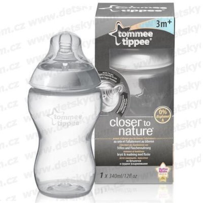 Tommee Tippee kojenecká láhev C2N - 1 ks 340 ml - 3+
