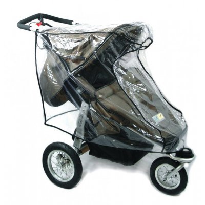 Emitex pláštěnka na trojkolku - Černý lem