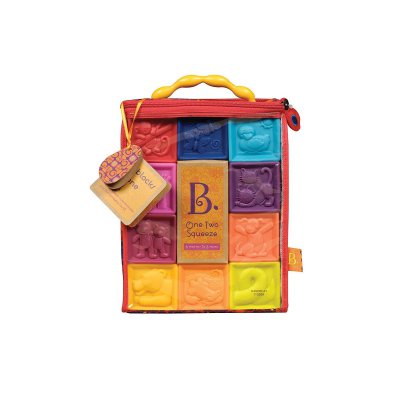 B.Toys Kostky One Two Squeeze