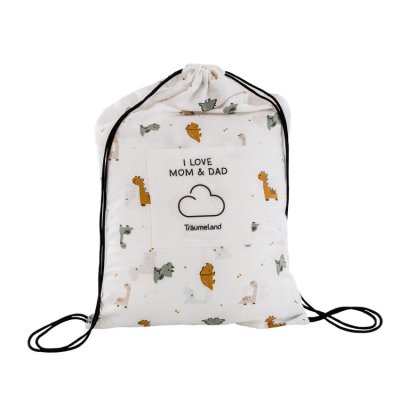 Träumeland povlečení 100/135 + 40/60 - Dinolino - obrázek