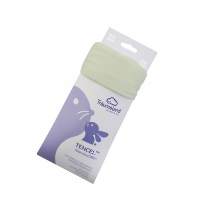 Träumeland prostěradlo Tencel 40 x 90 cm - Mint/mintová