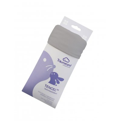 Träumeland prostěradlo Tencel 40 x 90 cm - Dunkelgrau/tm. šedá