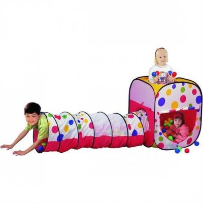 Zopa stan s míčky a tunelem