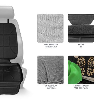 Zopa Polstrovaná ochrana sedadla pod autosedačku - obrázek