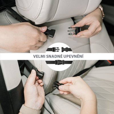 Zopa Polstrovaná ochrana sedadla pod autosedačku - obrázek