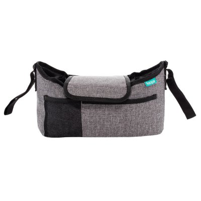 Zopa Organizér na kočárek Plus - Šedý