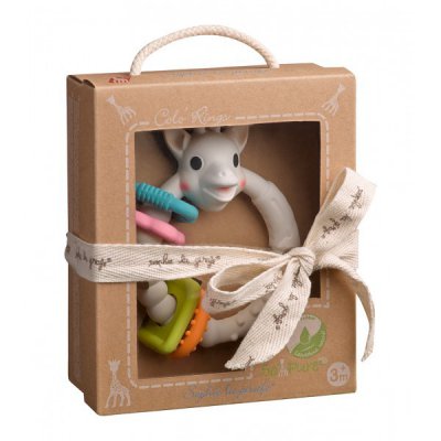 Vulli kousací kroužek žirafa Sophie So'Pure 100% kaučuk - obrázek