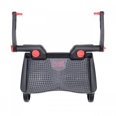 Lascal Buggy Board dětské stupátko MINI ke kočárku - 3D, červené - obrázek