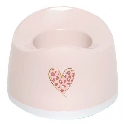 Bébé Jou oválný nočník - Leopard Pink