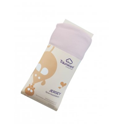 Träumeland prostěradlo jersey UNI - Rosa/růžová